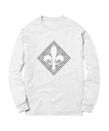 FR. SWEATSHIRT  WEISS/SCHWARZ - MOTIV 4