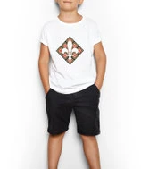 Kinder T-Shirt weiß / schwarz - MOTIV 3