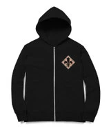 HR. HODDIE  MIT REISSVERSCHLUSS SCHWARZ - MOTIV 3